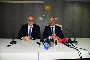 Cengiz Ergün Ak Parti'yi Ziyaret Etti