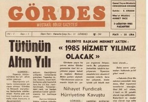 Gördes Gazetesi 35.Yılında