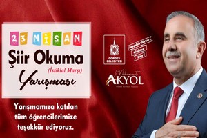 İstiklal Marşı Okuma Yarışmasına Yoğun İlgi