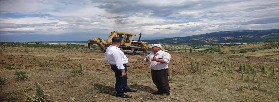 Salur'a Hayvan Su İçme Göleti Yapıldı