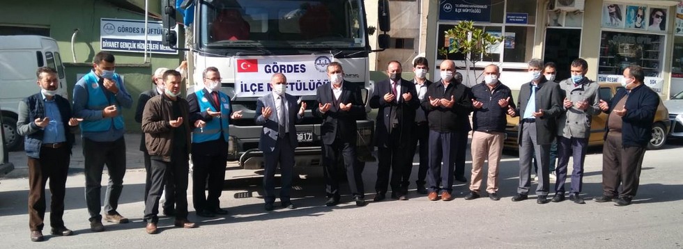 İlçe Müftülüğünden İzmir'e Yardım Eli