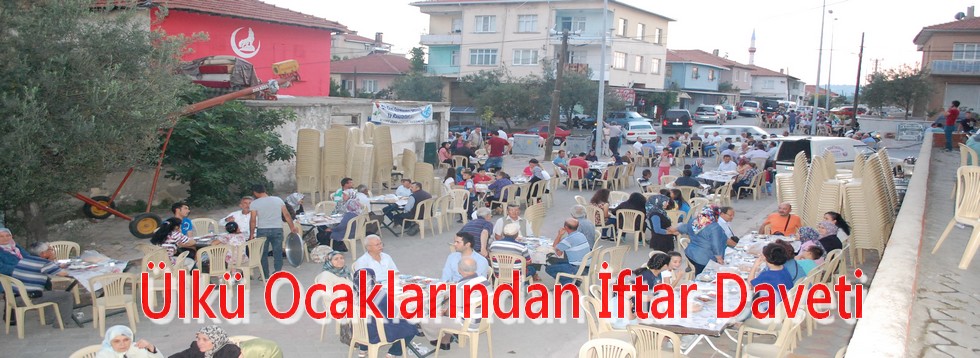 Ülkü Ocaklarından İftar Daveti