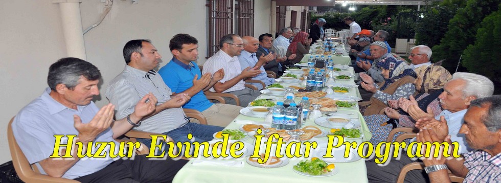 Huzurevinde İftar Programı