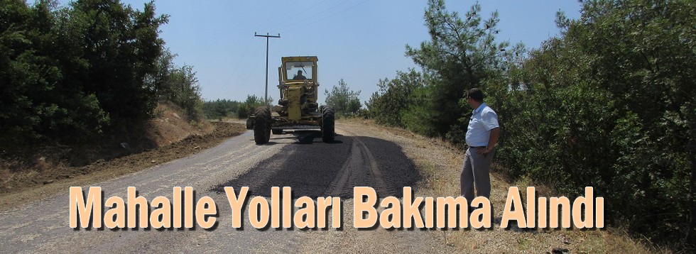 Mahalle Yolları Bakıma Alındı