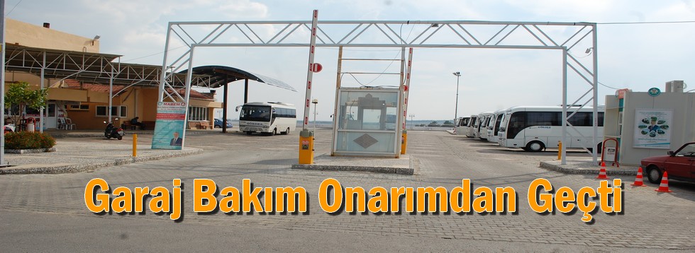 Garaj Bakım Onarımdan Geçti