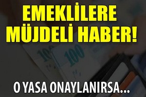 Emekliye 2 Müjdeli Haber