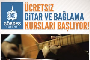 Gitar ve Bağlama Kursları Başlıyor