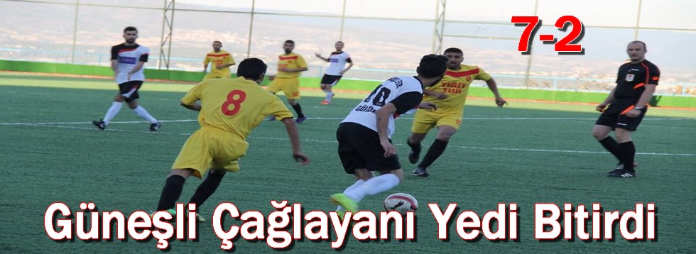 Güneşlispor Çağlayanı Yedi Bitirdi