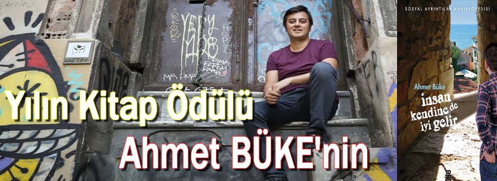 Yılın Kitap Ödülü Ahmet BÜKE'nin