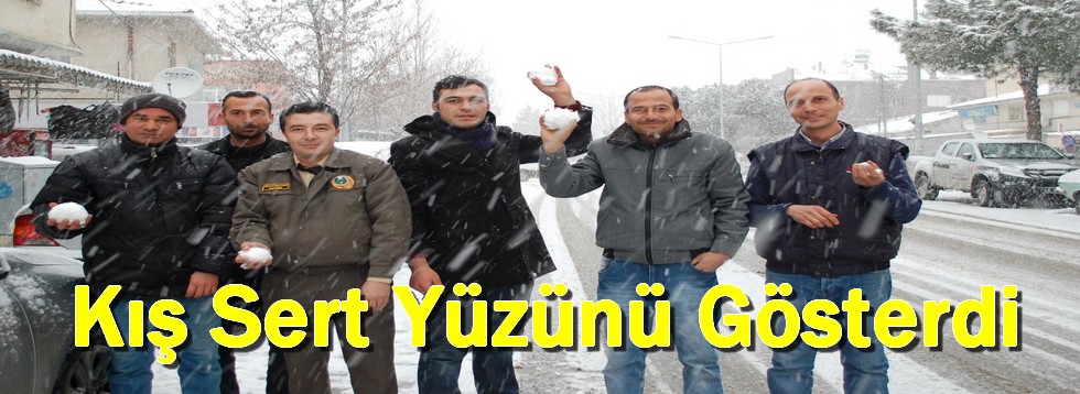 Kış Sert Yüzünü Gösterdi