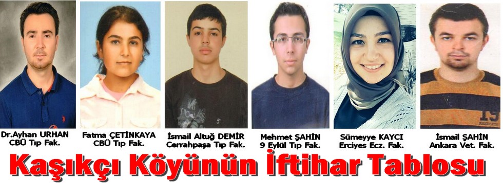 Kaşıkçı Köyünün İftihar Tablosu