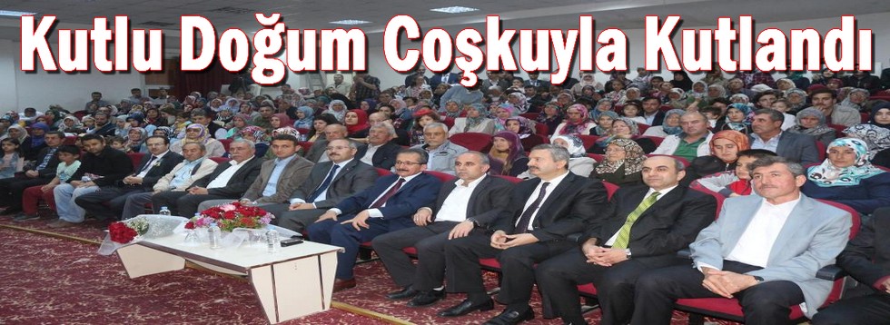 Kutlu Doğum Coşkuyla Kutlandı