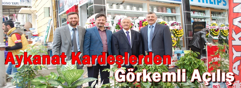 Aykanat Kardeşlerden Görkemli Açılış