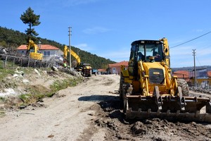 Beğenler'de Kanalizasyon Yenilendi