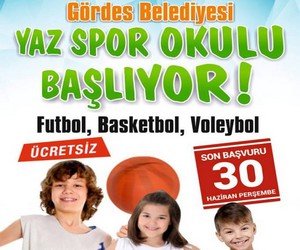 Yaz Spor Okulları Başlıyor