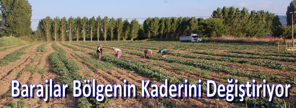 Barajlar Bölgenin Kaderini Değiştiriyor