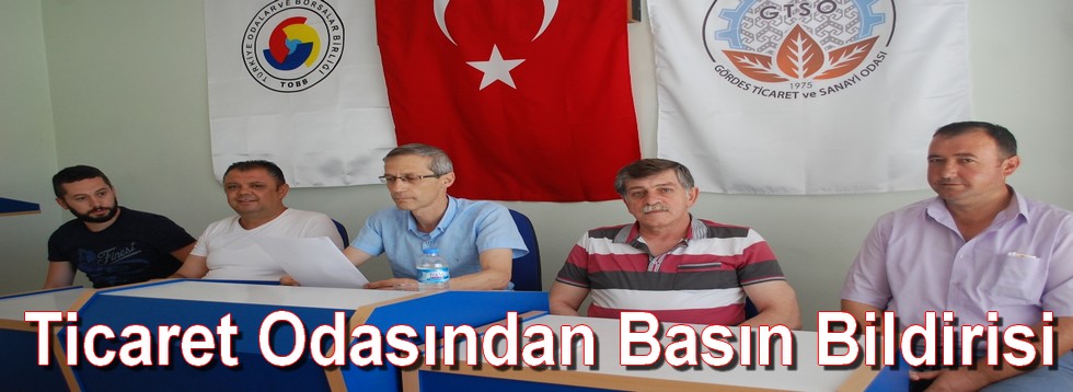 Ticaret Odasından Basın Bildirisi
