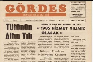 Gördes Gazetesi 32. Yılında