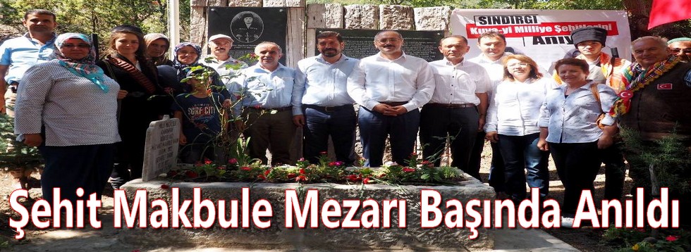Şehit Makbule Mezarı Başında Anıldı