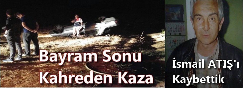 Bayramın Son Günü Kahreden Kaza