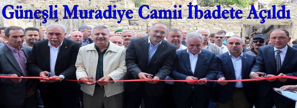 Güneşli Muradiye Camii İbadete Açıldı