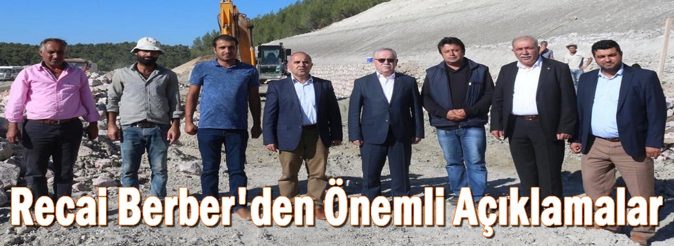 Recai Berber'den Önemli Açıklamalar