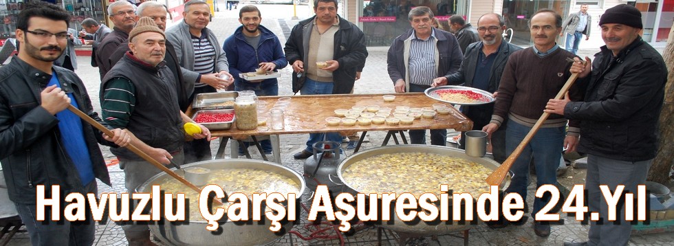 Havuzlu Çarşı Aşure Hayrında 24.Yıl