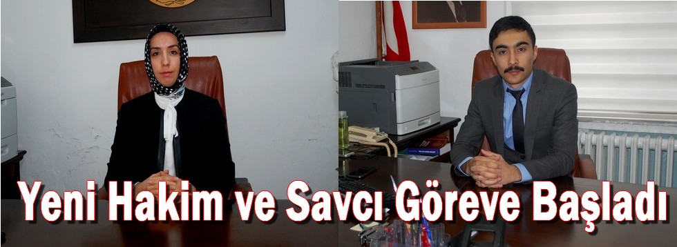 Yeni Hakim ve Savcı Göreve Başladı