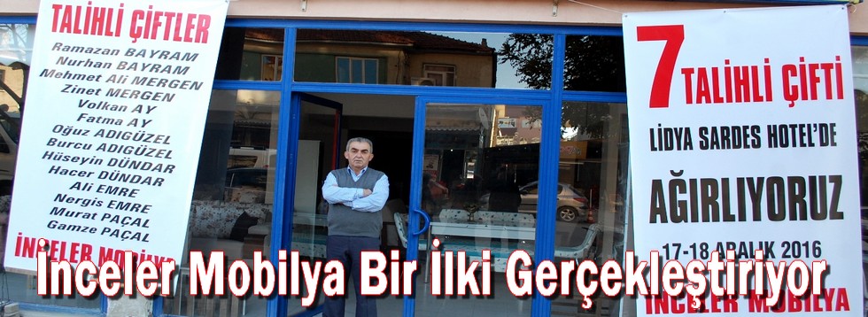 İnceler Mobilya Bir İlki Gerçekleştiriyor