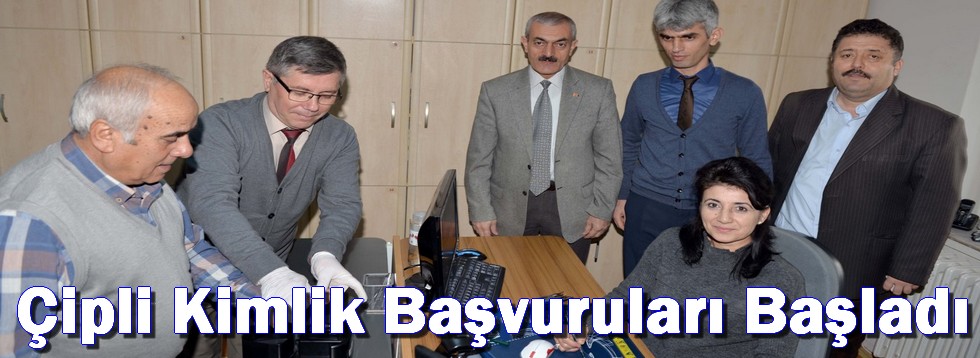 Çipli Kimlik Başvuruları Başladı