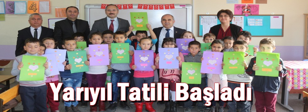 Yarıyıl Tatili Başladı