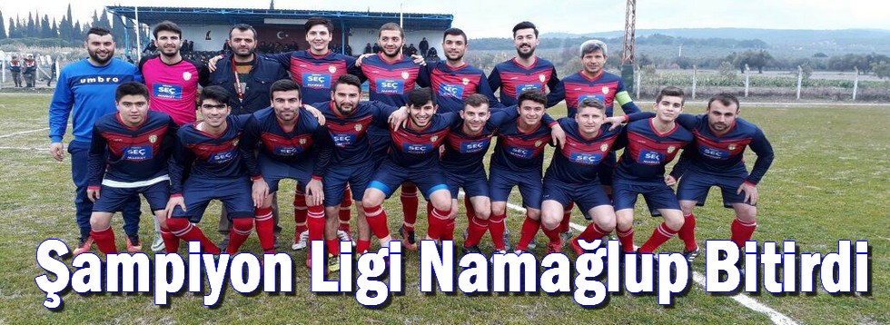 Şampiyon Ligi Namağlup Bitirdi