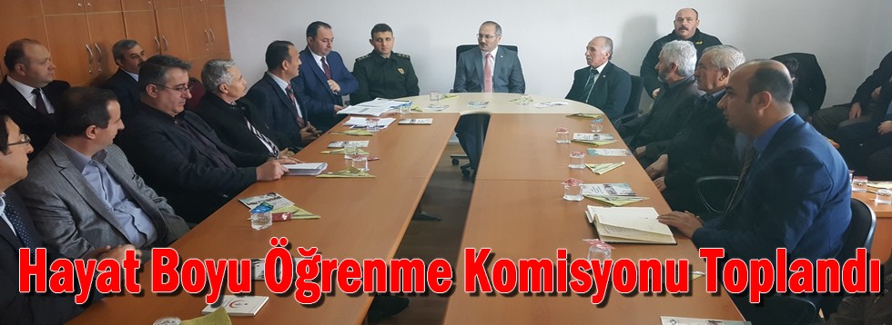 Hayat Boyu Öğrenme Komisyonu Toplandı