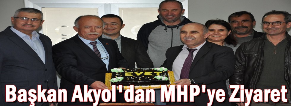 Başkan Akyol'dan MHP Ziyareti