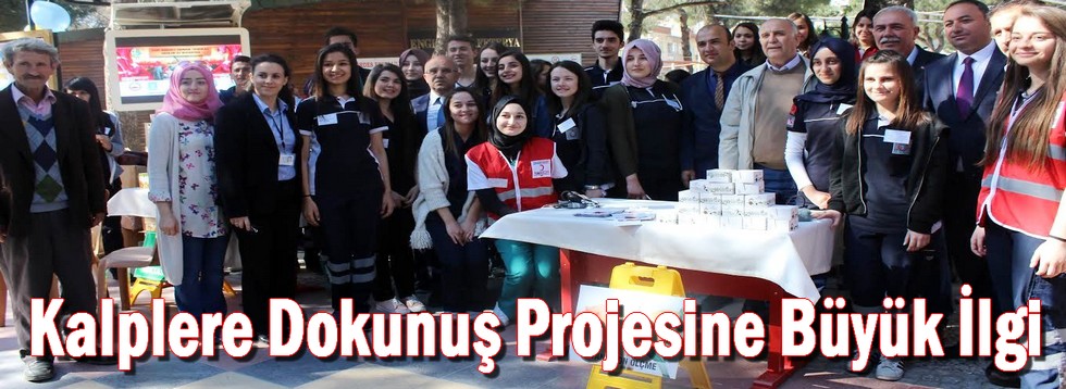 Kalplere Dokunuş Projesine Yoğun İlgi
