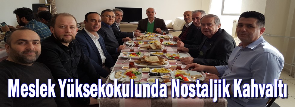 Meslek Yüksekokulunda Nostaljik Kahvaltı 