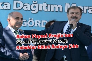 Kobaklar Göleti İhaleye Çıktı