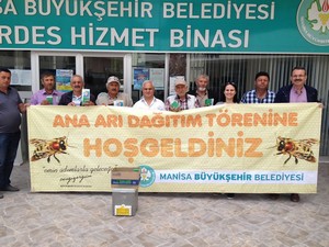 Gördesli Üreticilere Arı Desteği