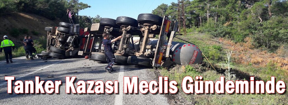 Tanker Kazası Meclis Gündeminde