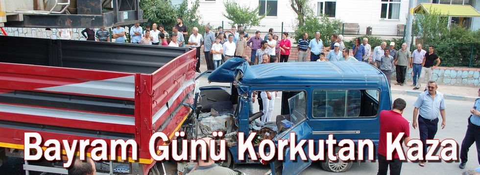 Bayram Günü Kahreden Kaza