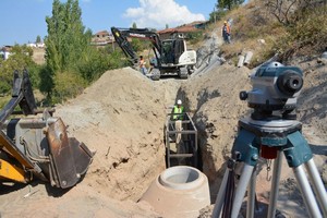 Börez'de Altyapı Yenileme Çalışması