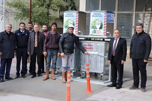 Yeraltı Çöp Konteynerleri Kuruluyor