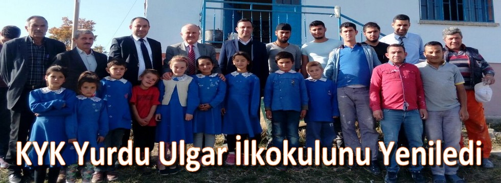KYK Yurdu Ulgar İlkokulunu Yeniledi