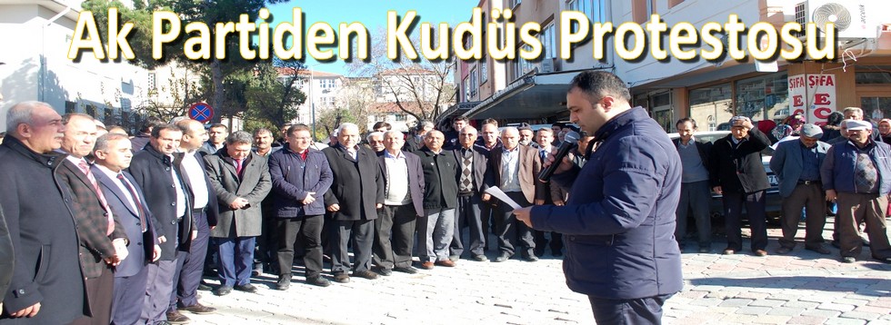 Ak Parti'den Kudüs Kararına Protesto