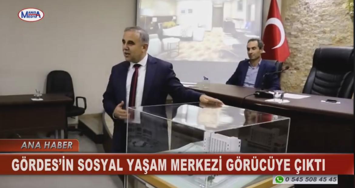 Gördes'in Yeni Sosyal Yaşam Merkezi Görücüye Çıktı